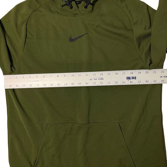 Nike PRO Shirt Mens M Green Dri Fit Training Pullover Tech Activewear DM5889-226 - Picture 6 of 12